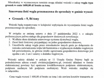 ogłoszenie