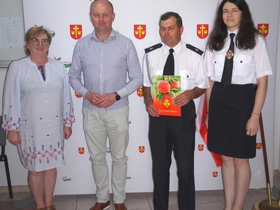 Podpisanie umowy z OSP Ciechlin