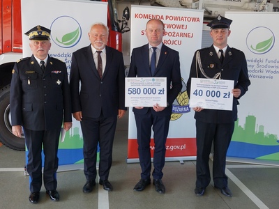 Podpisanie umów z WFOŚiGW.
