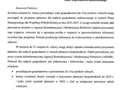 Treść informacji