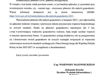 Treść informacji