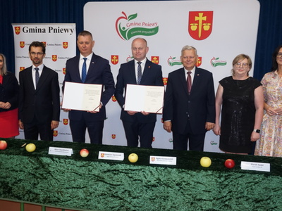 Podpisanie umowy na dofinansowanie.