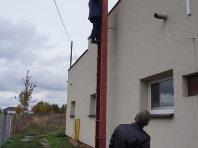 Odbiór prac związanych z montażem instalacji fotowoltaicznej w OSP Kruszew.