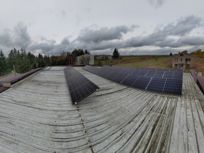 Instalacja fotowoltaiczna w OSP Kruszew.