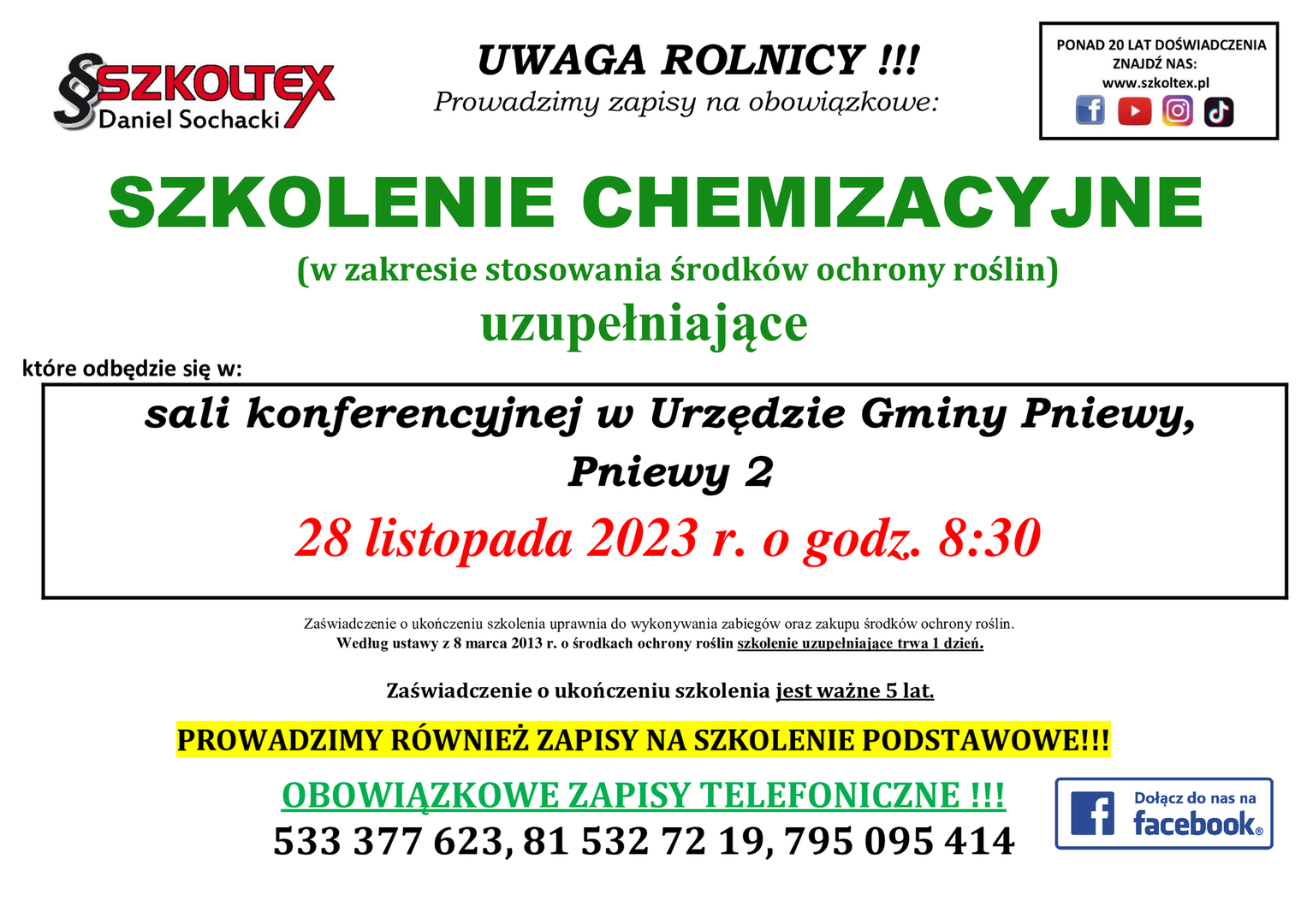 ogłoszenie