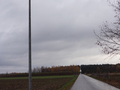 Odbiór oświetlenia ulicznego w Kruszewku.