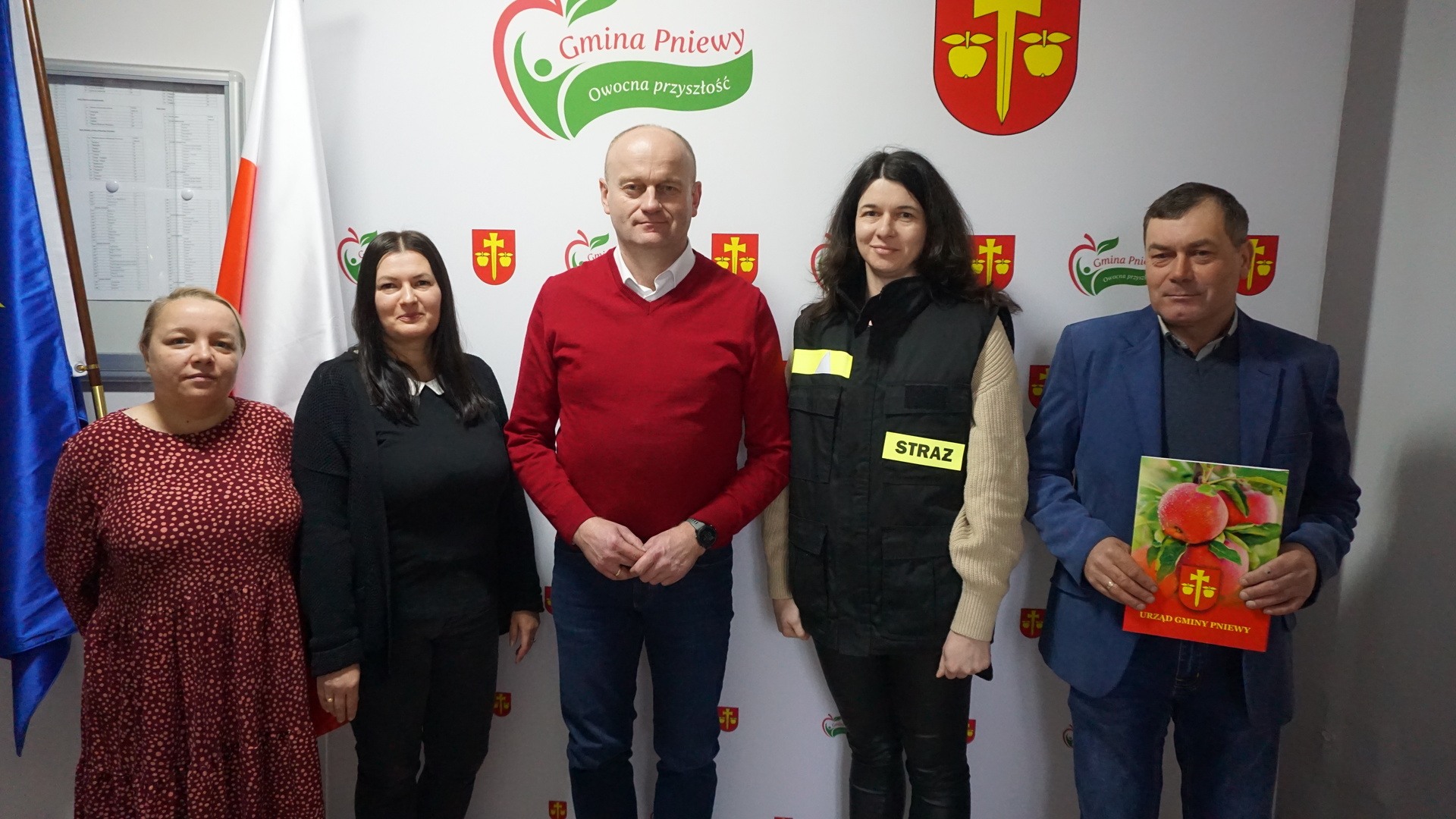 Podpisanie umowy z OSP Ciechlin.