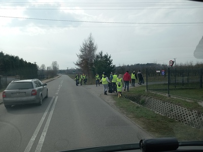 Sprzątanie sołectwa Jurki