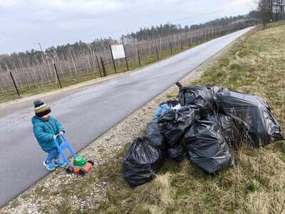 Sprzątanie sołectwa Wilczoruda-Parcela