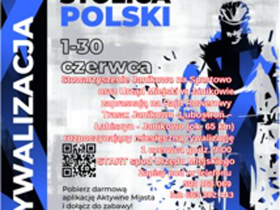 Plakat rajdu rowerowego