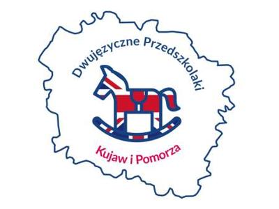 Logo programu „Dwujęzyczne przedszkolaki Kujaw i Pomorza”