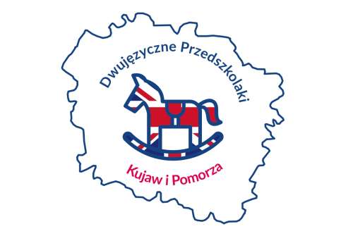 Logo programu „Dwujęzyczne przedszkolaki Kujaw i Pomorza”