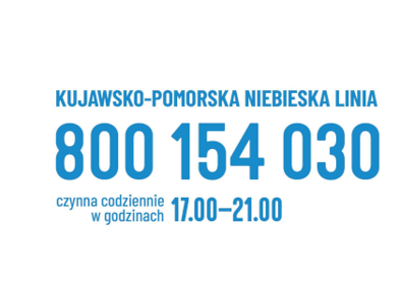 Numer telefonu niebieskiej linii