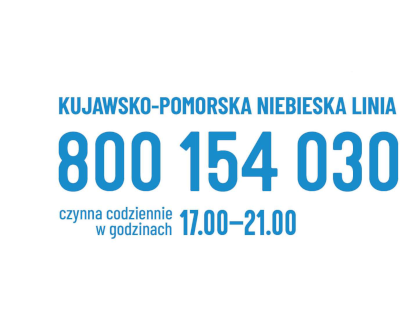 Numer telefonu niebieskiej linii