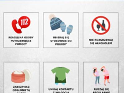 Informacja dotycząca ochrony przed wychłodzeniem