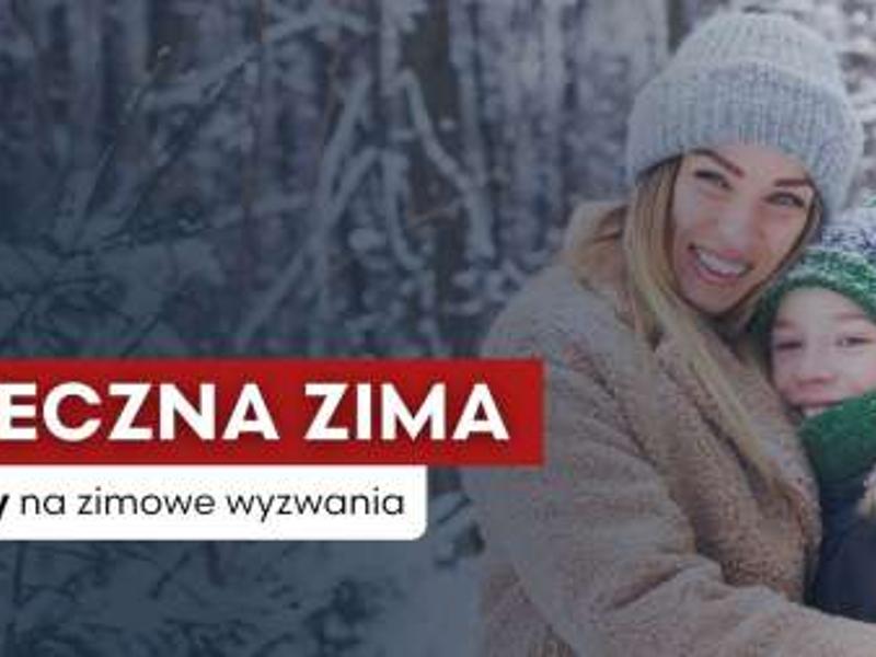 Plakat - bezpieczna zima