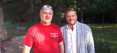 Roman Kiełb i Bartek Jędrzejak
