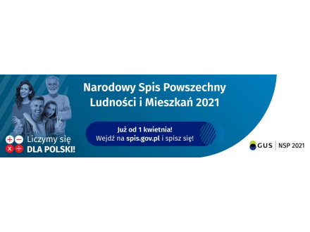 Baner promujący NSP 2021