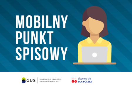 Baner mobilnego punktu spisowego NSP 2021