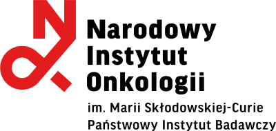 Logo Narodowego Instytutu Onkologii im. Marii Skłodowskiej -Curie
