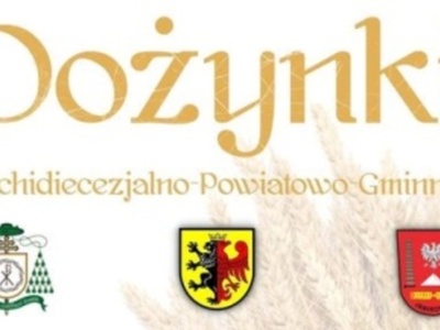 Baner Dożynek Archidiecezjalno-Powiatowo-Gminnych.