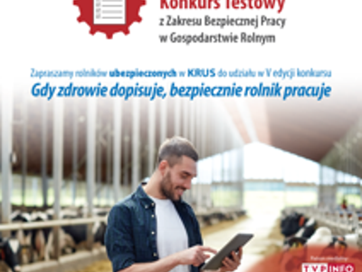 Plakat konkursu testowego