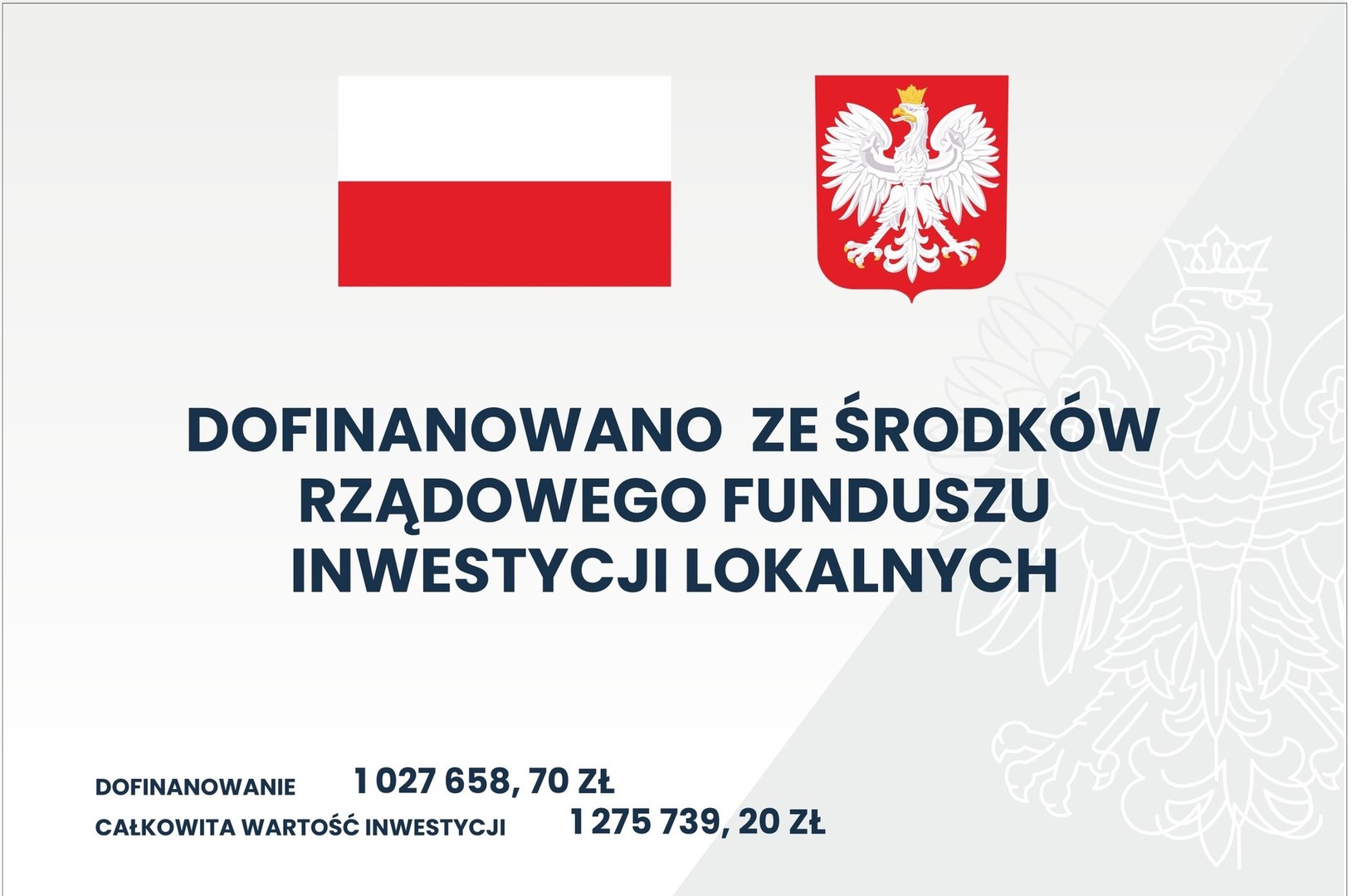 Tablica Rządowego Funduszu Inwestycji Lokalnych kanalizacja w Janówku [2262x1500]
