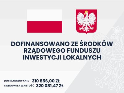 Tablica Rządowego Funduszu Inwestycji Lokalnych ul Brzozowa w Stefanówce [400x300]