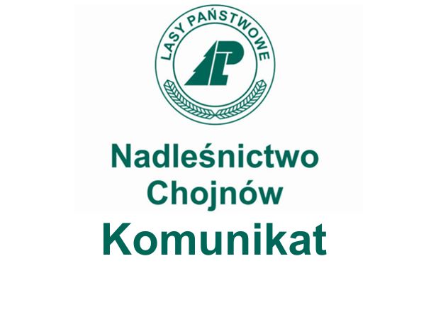 komunikat nadleśnictwa