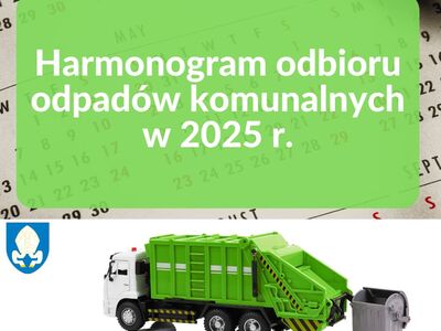 harmonogram odbioru śmieci 25