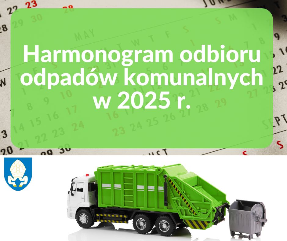 harmonogram odbioru śmieci 25
