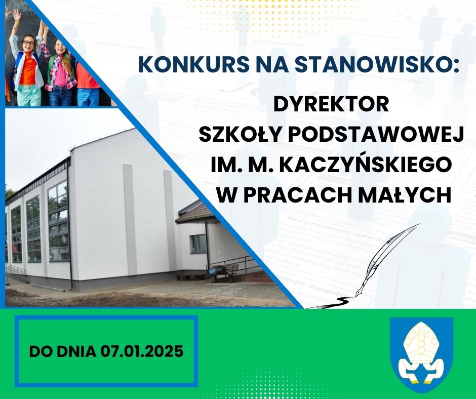 konkurs na dyrektora SP Prace Małe