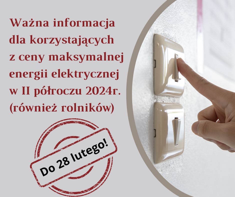 informacja do rolników