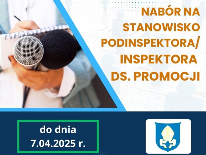 Nabór inspektor ds. promocji