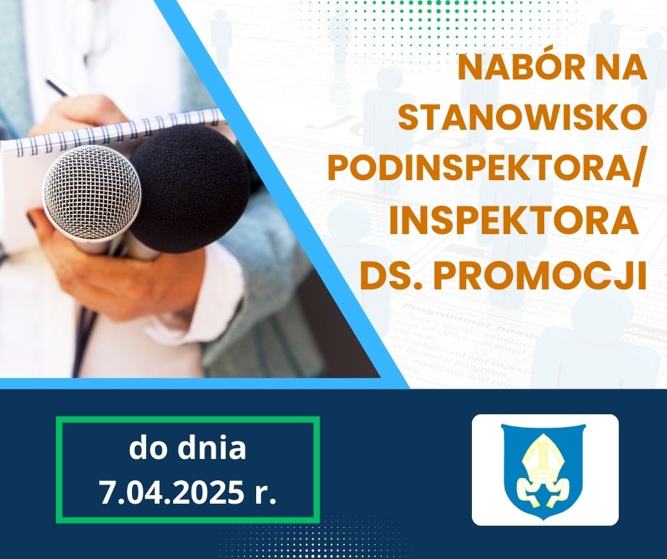 Nabór inspektor ds. promocji