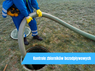 Kontrole zbiorników bezodpływowych
