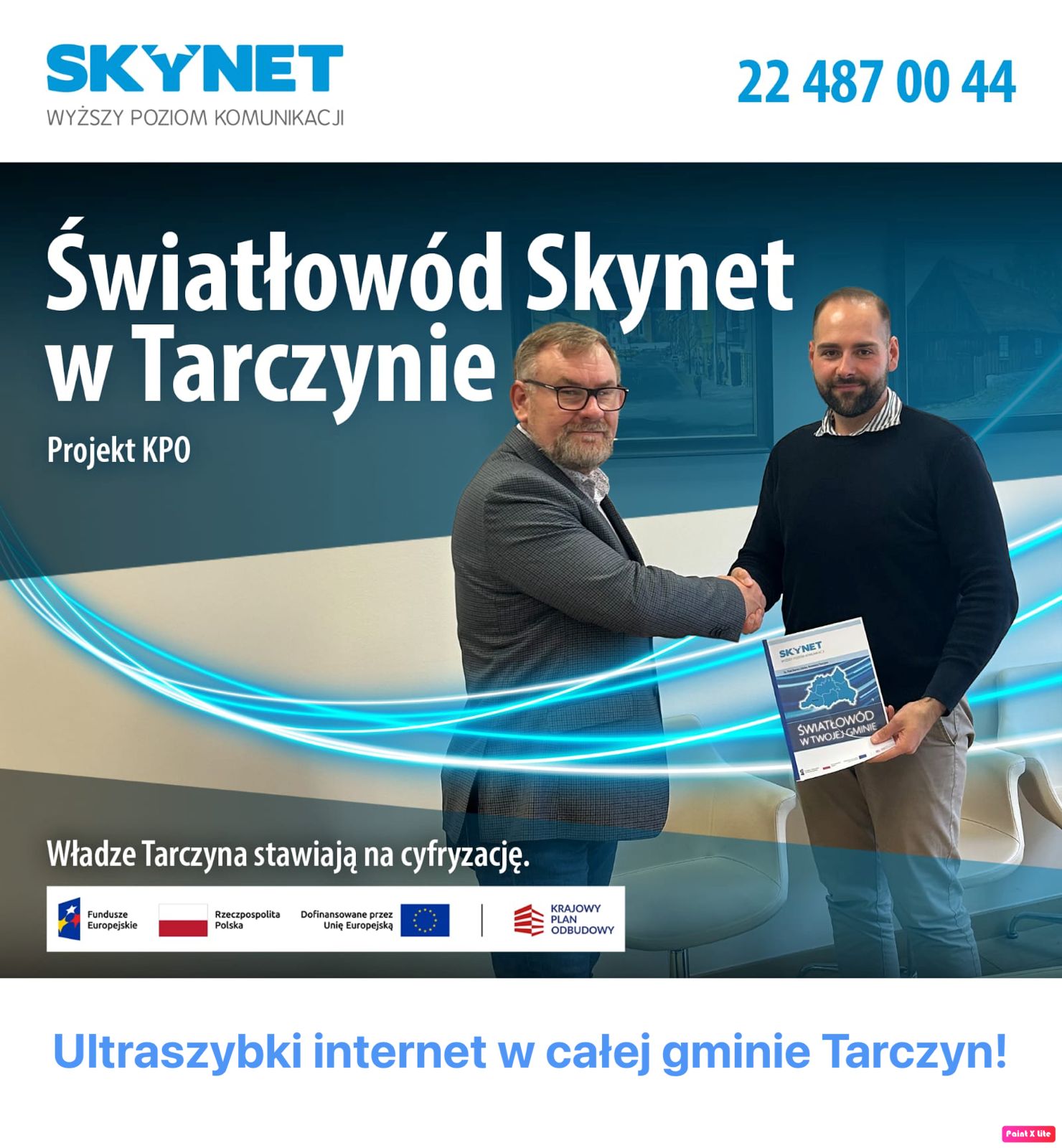 Ultraszybki internet w całej gminie