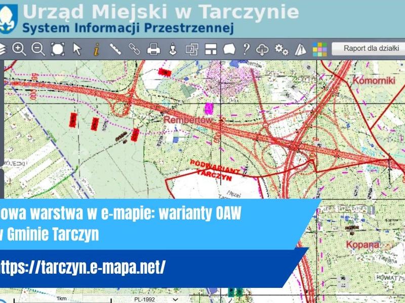 nowa warstwa na mapie