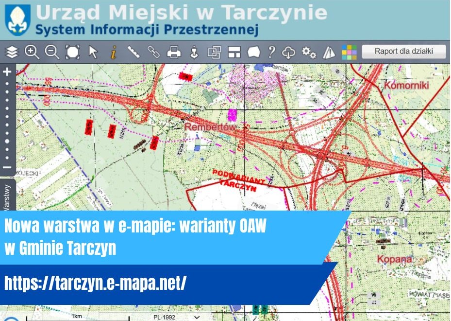 nowa warstwa na mapie