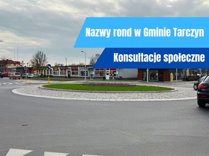 Nazwy rond w Gminie Tarczyn