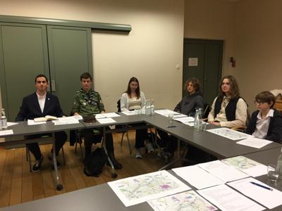 Obrady Rady Seniorów i Młodzieżowej