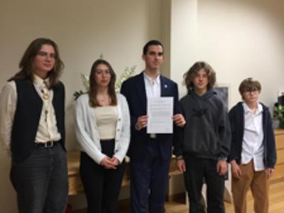 Obrady Rady Seniorów i Młodzieżowej