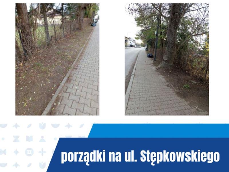 prace porządkowe Stępkowskiego