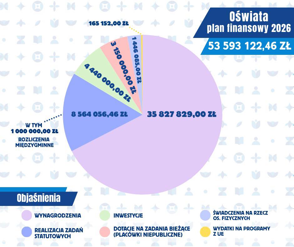 Wykres projektu budżetu
