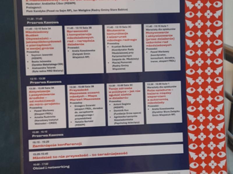 III Konferencja Młodzieżowych Rad Mazowsza