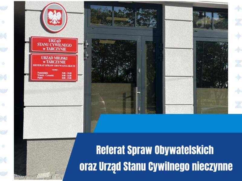 Referat Spraw Obywatelskich i Urząd Stanu Cywilnego