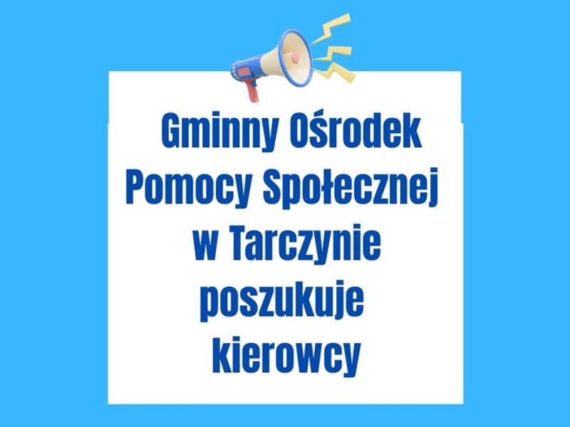 Nabór na stanowisko kierowcy