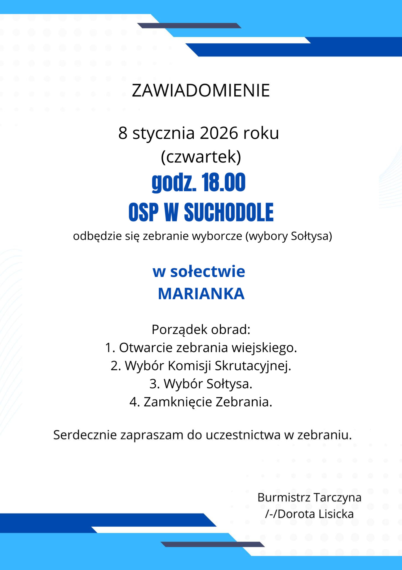 Wybory sołtysa