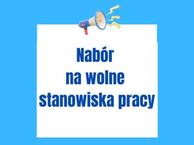 nabór na wolne stanowiska