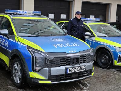 nowy pojazd dla Komisariatu Policji w Tarczynie